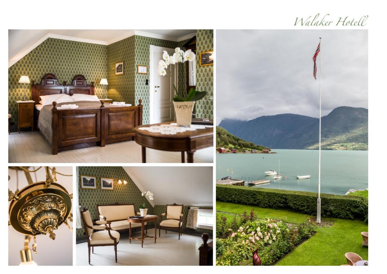 Walaker Hotel Solvorn Exterior photo